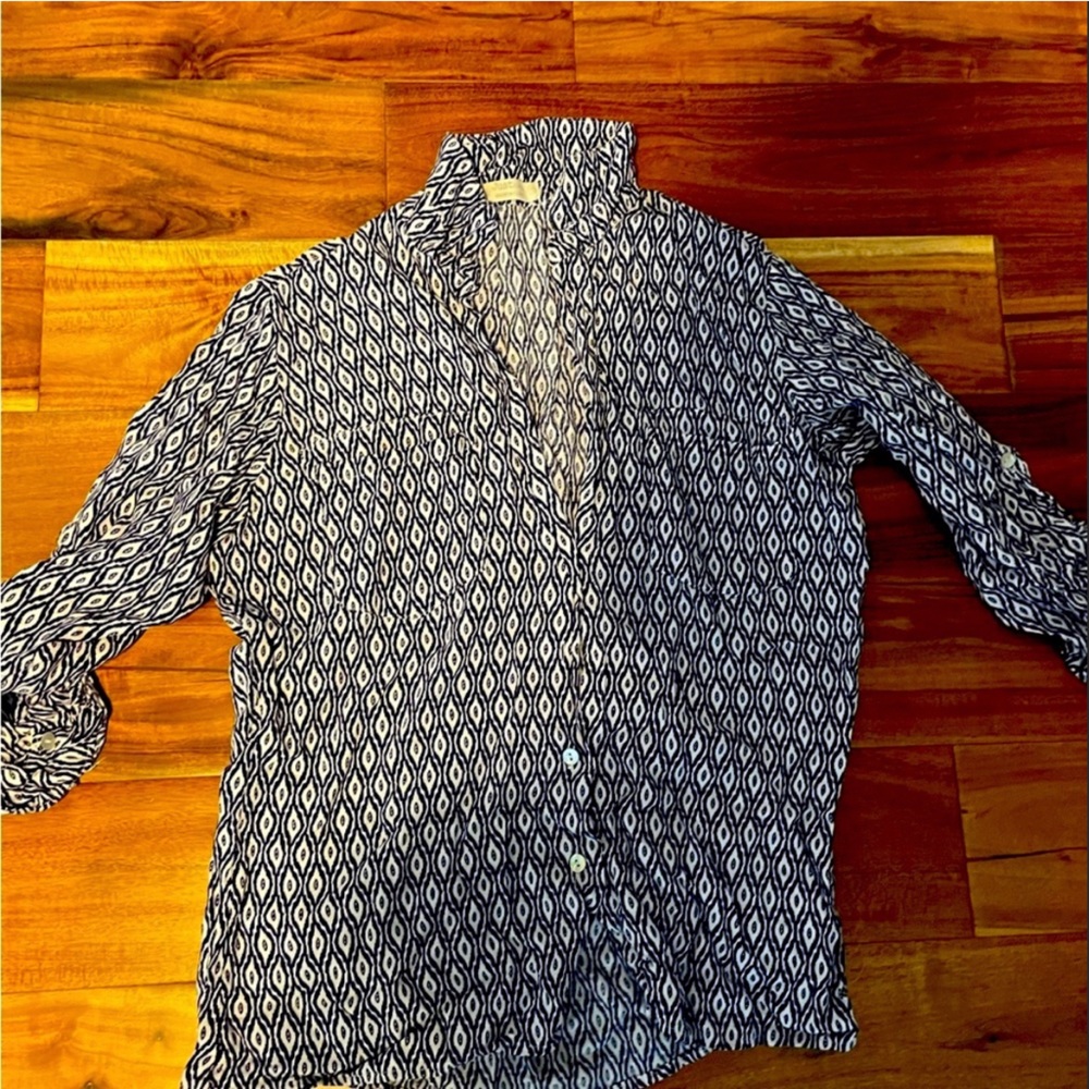 Just is cotton tailored top